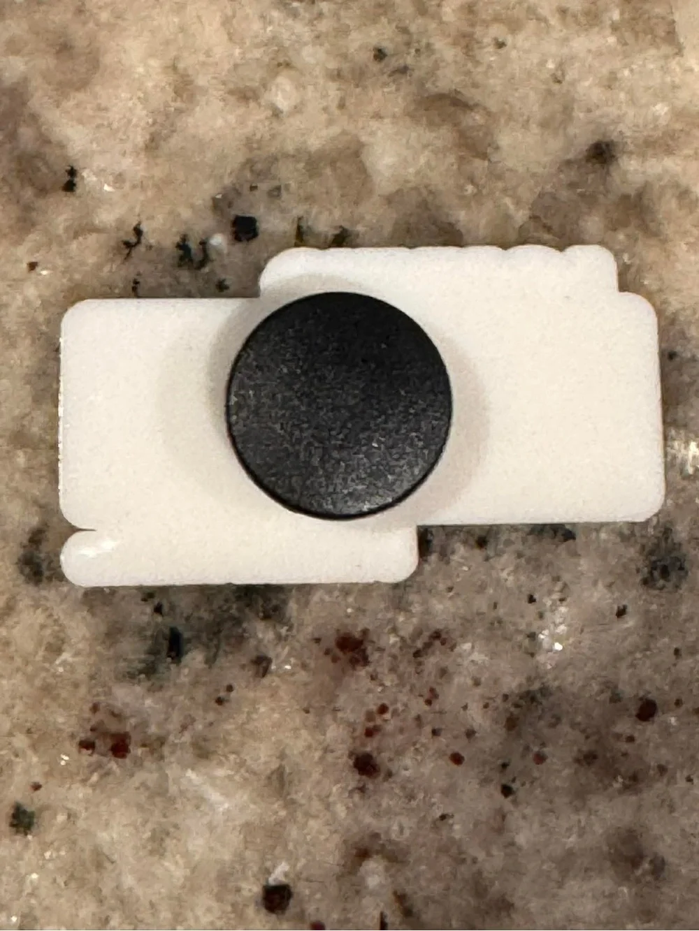 CROCS Black and White Loading 'Please Wait' Jibbitz Charm